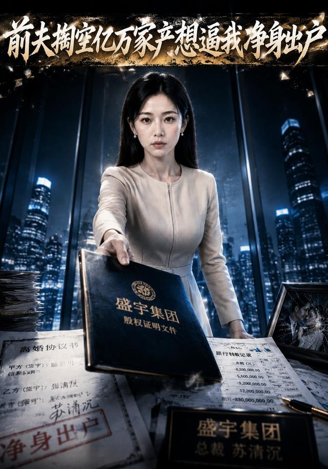 前夫掏空亿万家产想逼我净身出户 cover