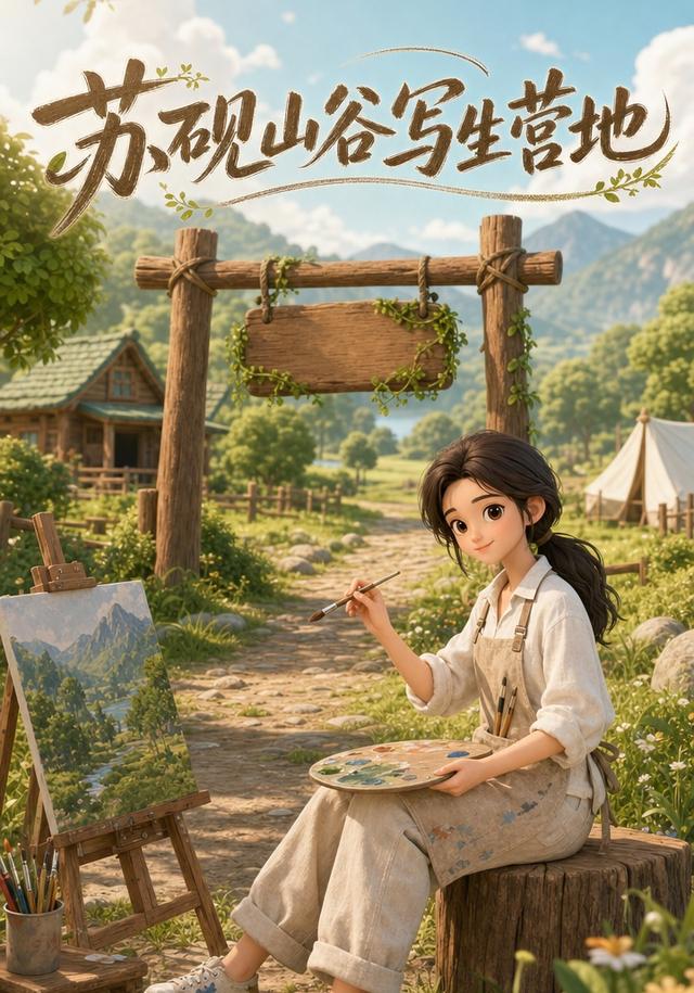 苏砚山谷写生营地 cover