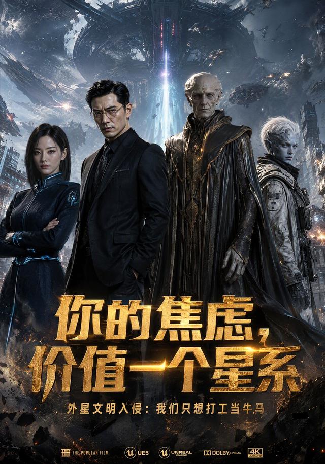 你的焦虑，价值一个星系 cover