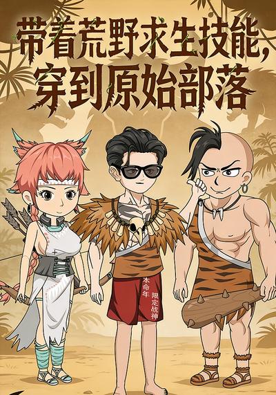 带着荒野求生技能，穿到原始部落封面图