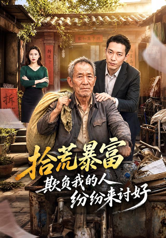 拾荒暴富欺负我的人纷纷来讨好