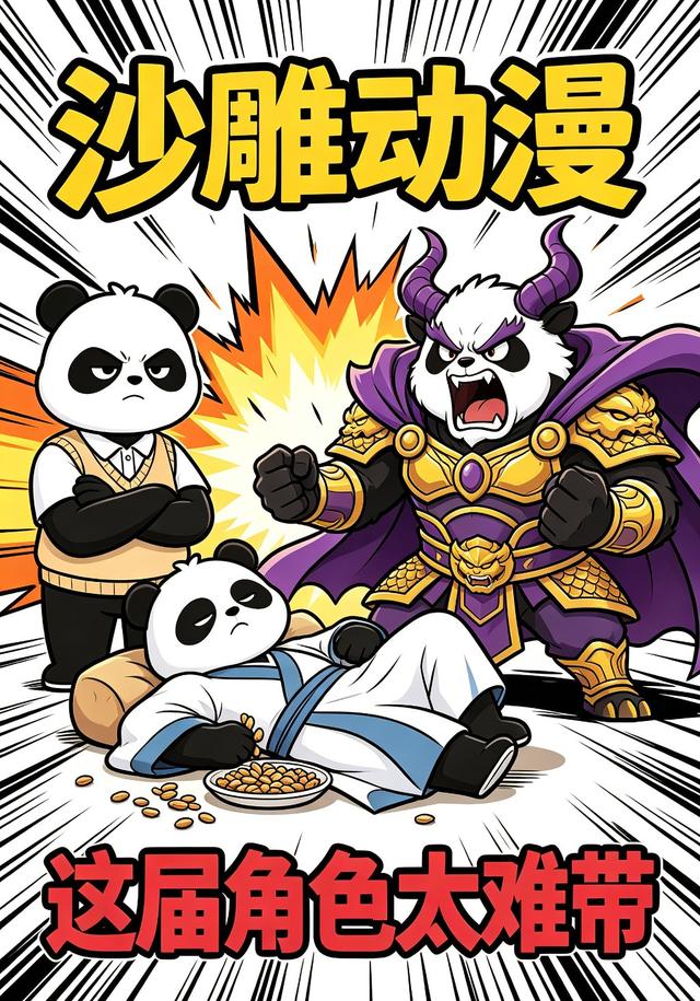 沙雕动漫：这届角色太难带 cover