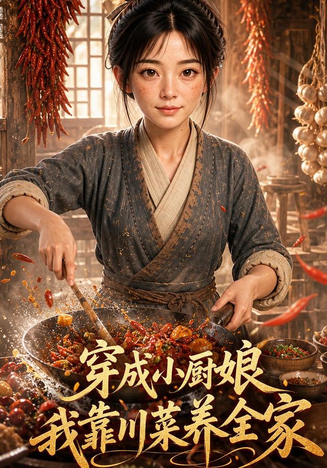 穿成小厨娘，我靠川菜养全家