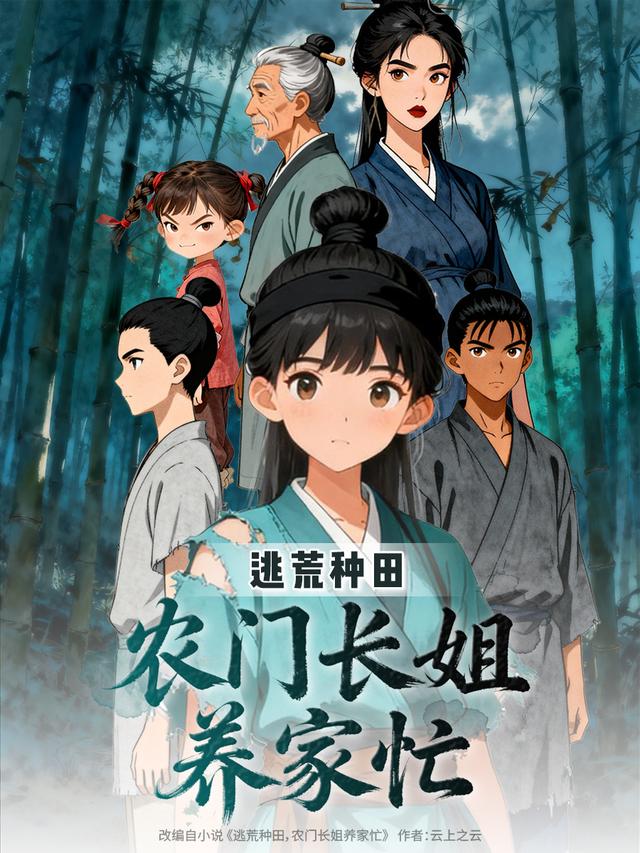 逃荒种田，农门长姐养家忙