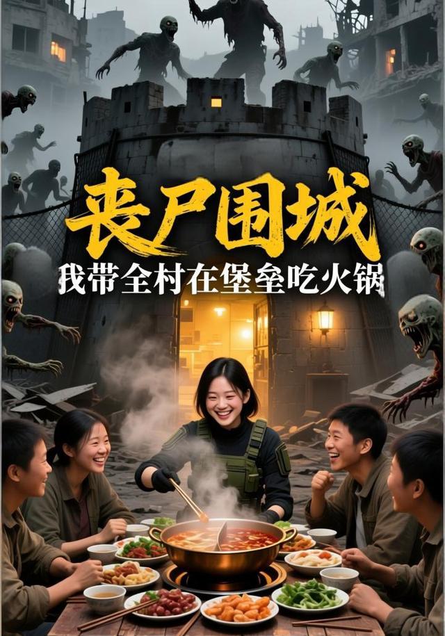 丧尸围城？我带全村在堡垒吃火锅