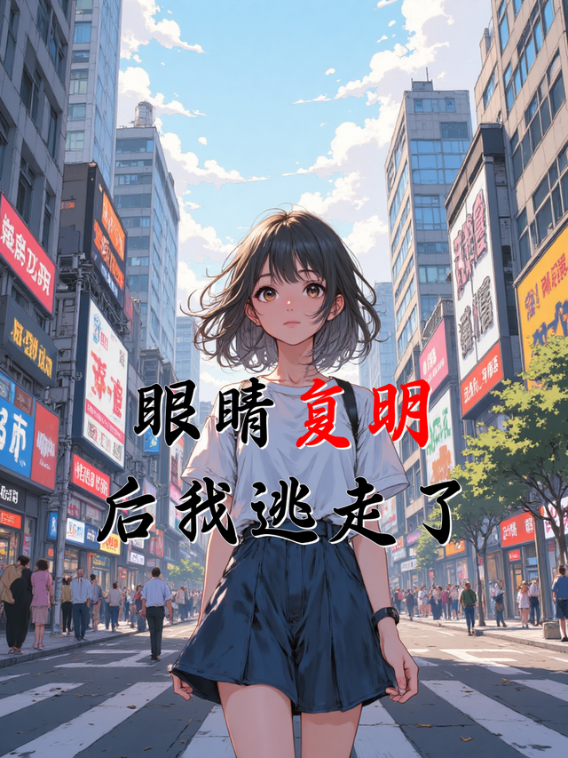 眼睛复明后我逃走了封面图