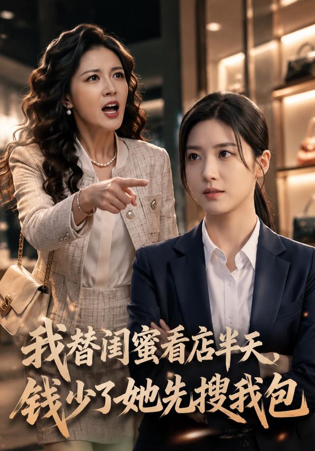 我替闺蜜看店半天，钱少了她先搜我包 cover