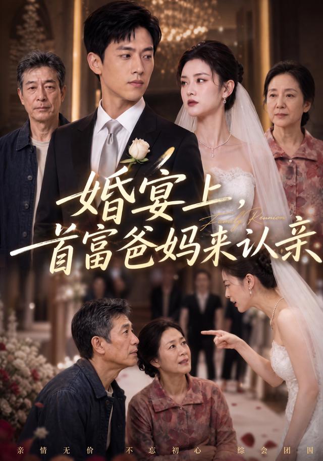 婚宴上，首富爸妈来认亲