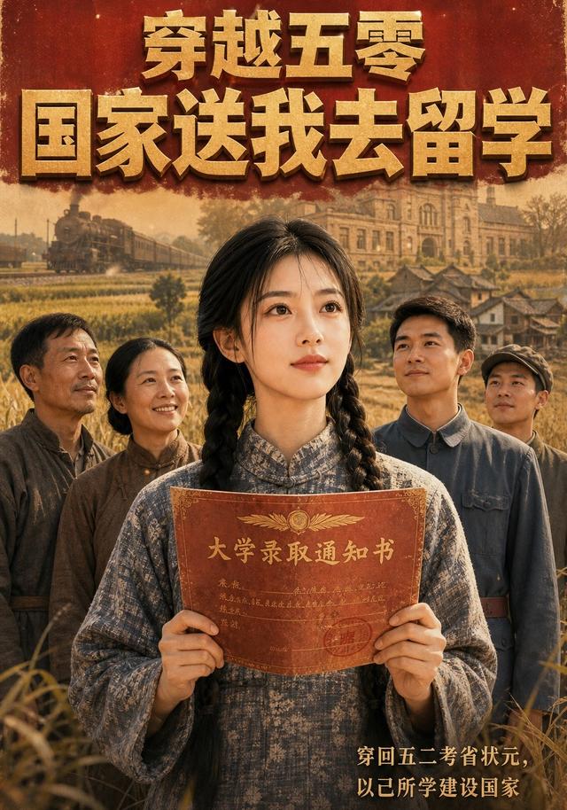 穿越五零，国家送我去留学 cover