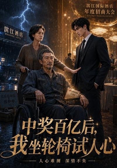 中奖百亿后我坐轮椅试人心 cover