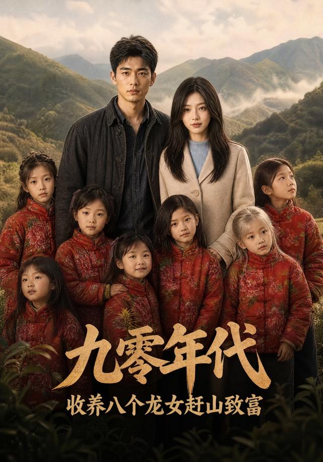 九零年代，收养八个龙女赶山致富