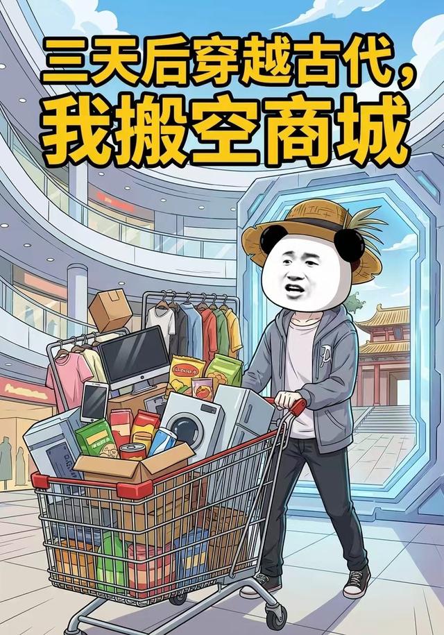三天后穿越古代，我搬空商城封面图