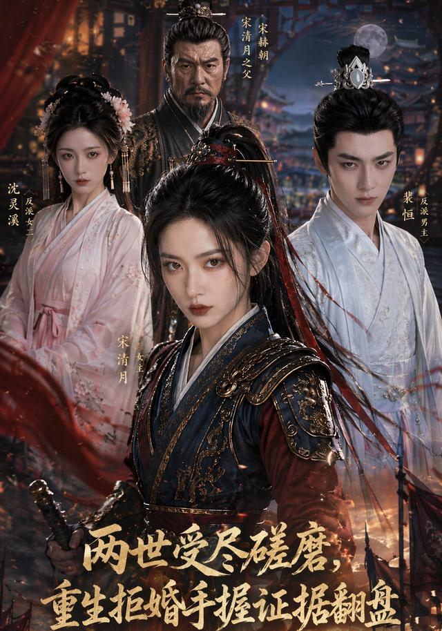 两世受尽磋磨，重生拒婚手握证据翻盘 cover