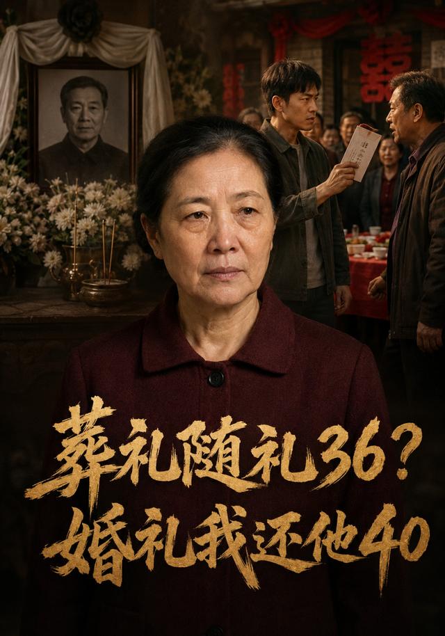 葬礼随礼36，婚礼我还他40