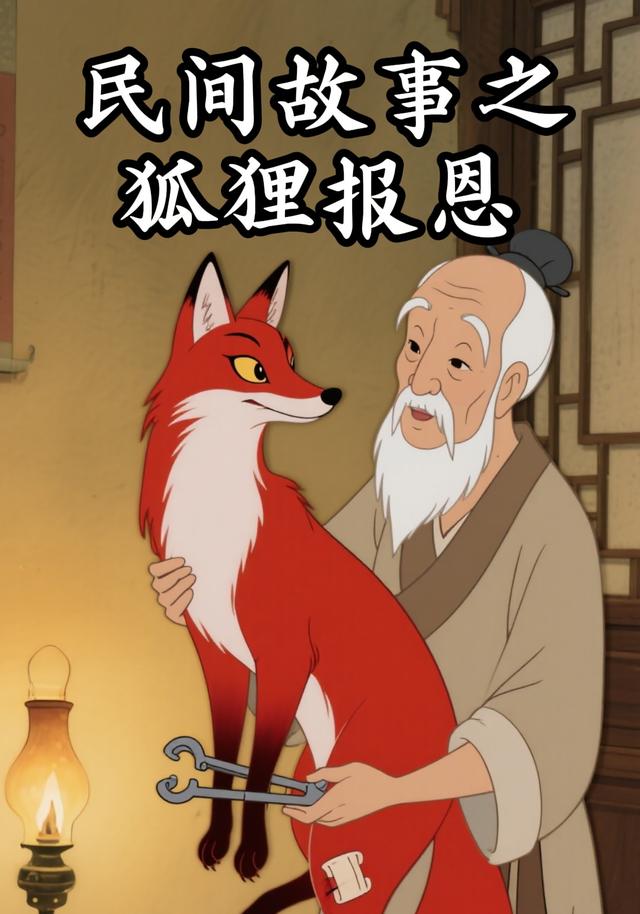 民间故事之狐狸报恩封面图