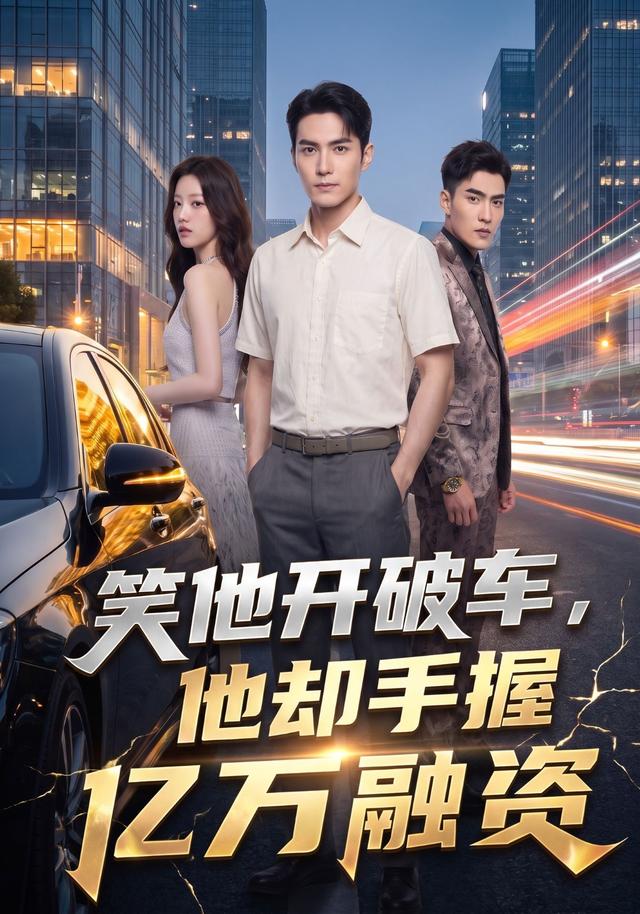 笑他开破车，他却手握亿万融资 cover