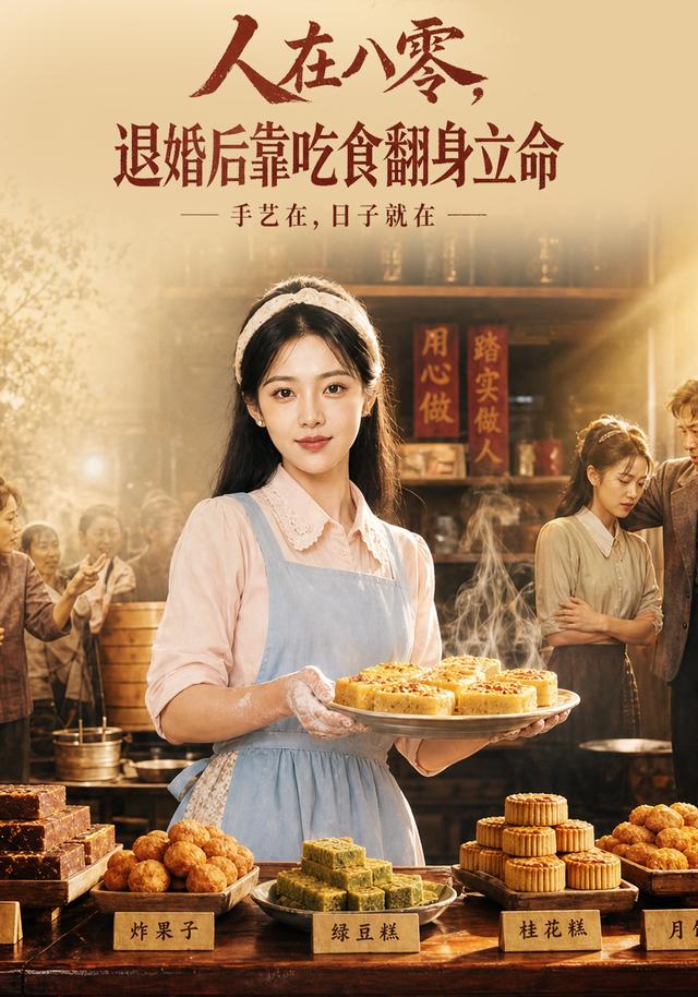 人在八零，退婚后靠吃食翻身立命 cover