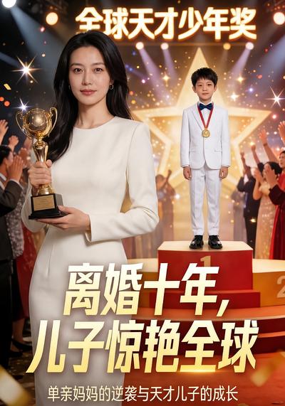 离婚十年，儿子惊艳全球