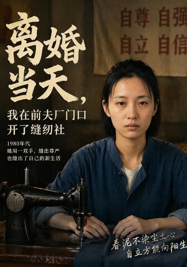 离婚当天，我在前夫厂门口开了缝纫社 cover