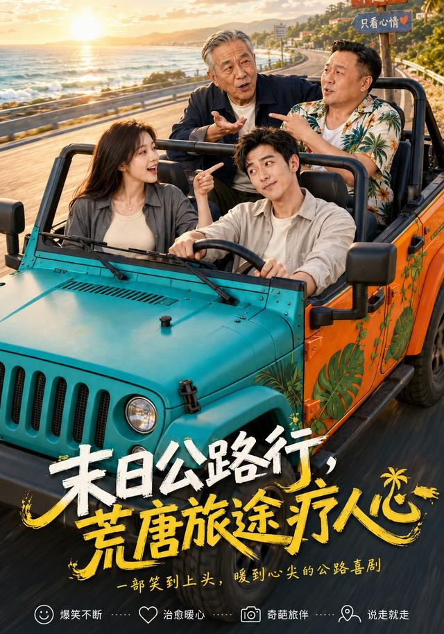末日公路行，荒唐旅途疗人心 cover