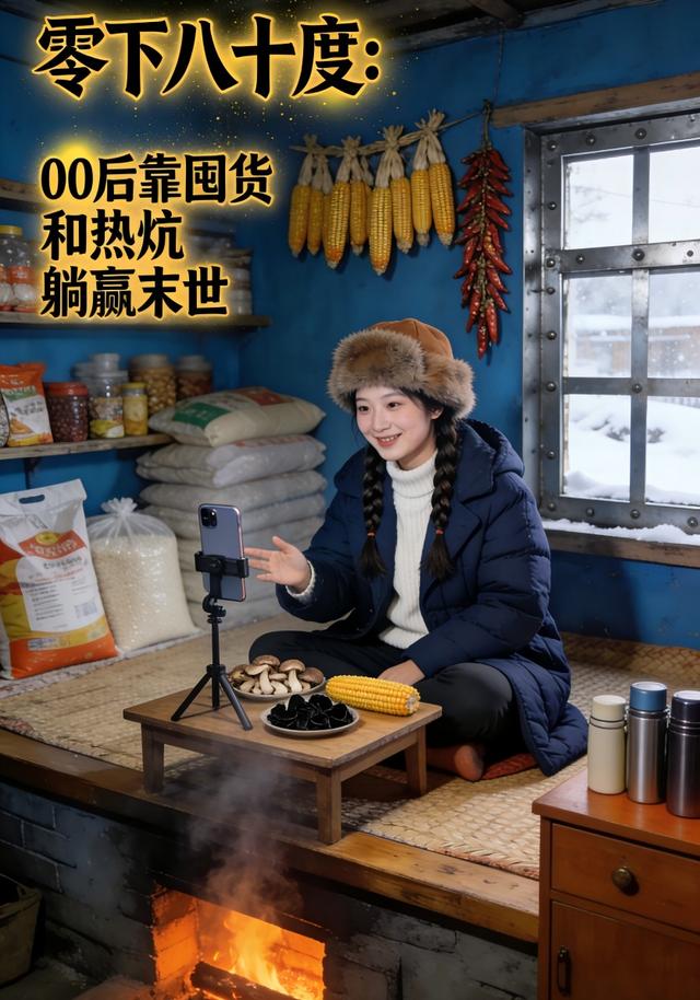 零下八十度：00后靠囤货和热炕躺赢末世封面图
