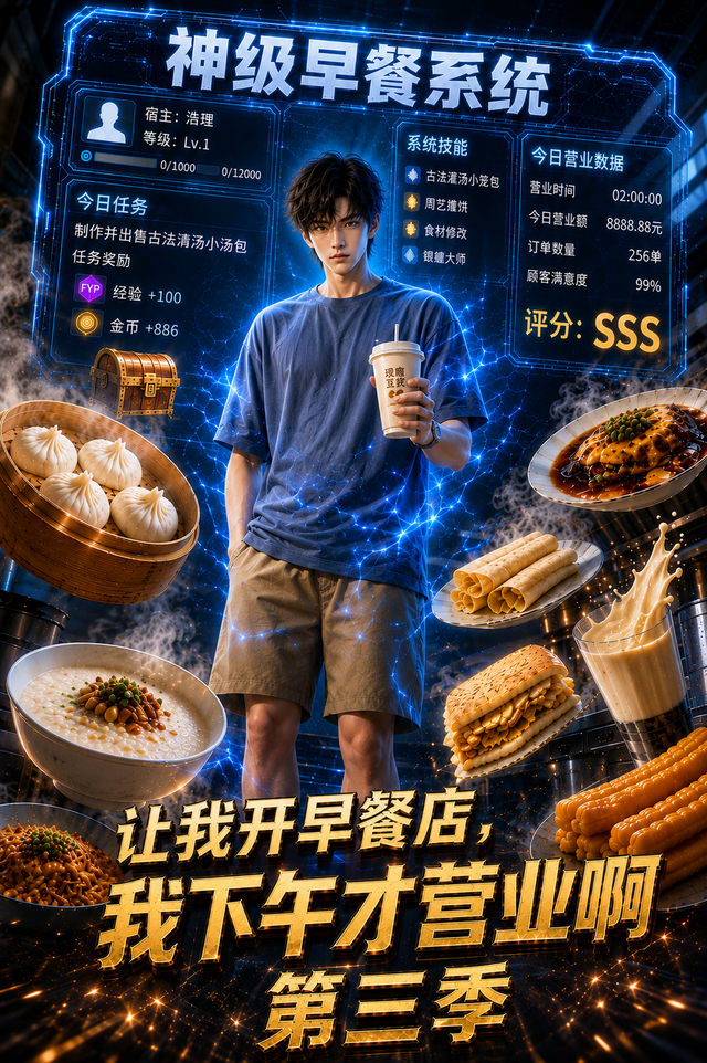 让我开早餐店，我下午才营业啊第三季封面
