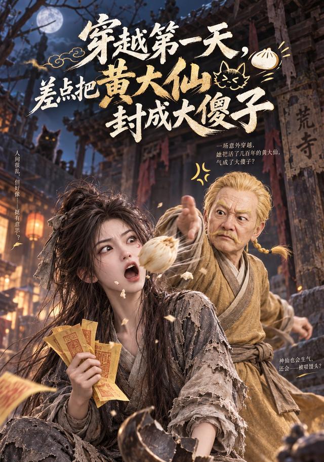 穿越第一天，差点把黄大仙封成大傻子 cover
