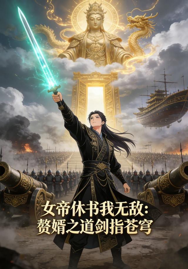 女帝休书我无敌：赘婿之道剑指苍穹封面图