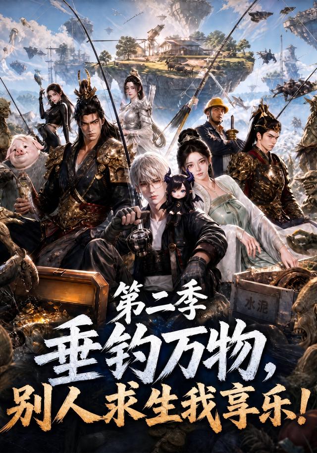 垂钓万物，别人求生我享乐！第二季