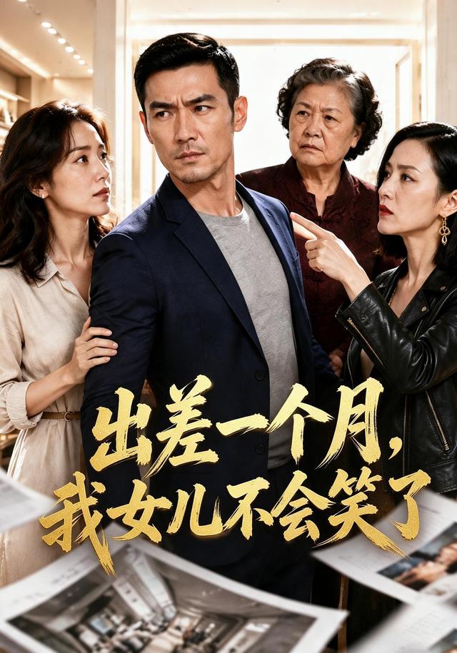 出差一个月，我女儿不会笑了