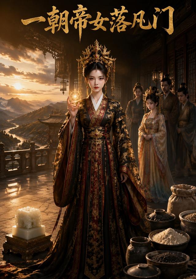 一朝帝女落凡门