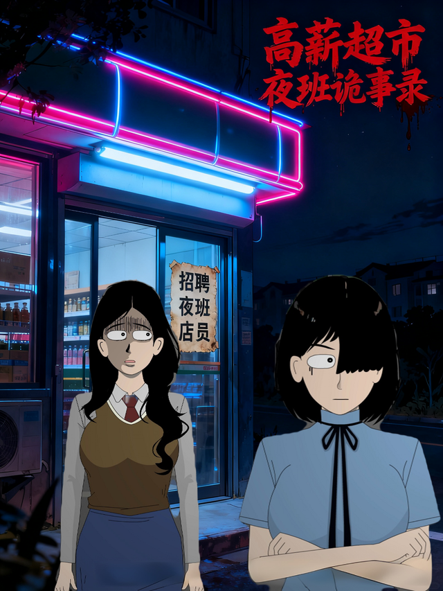 高薪超市夜班诡事录封面图
