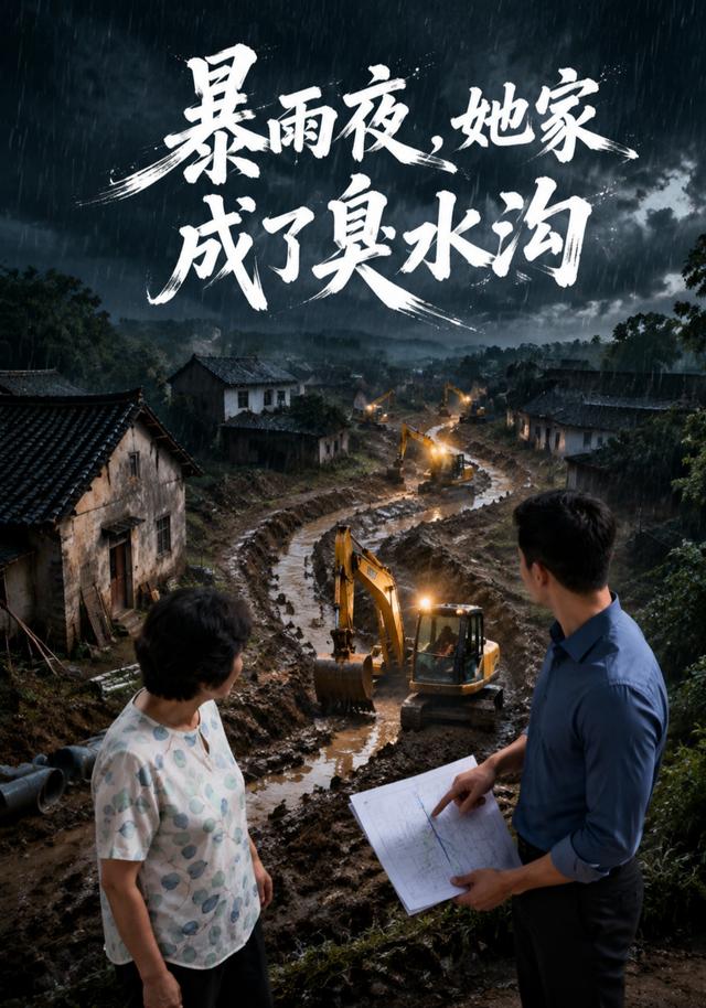 暴雨夜，她家成了臭水沟