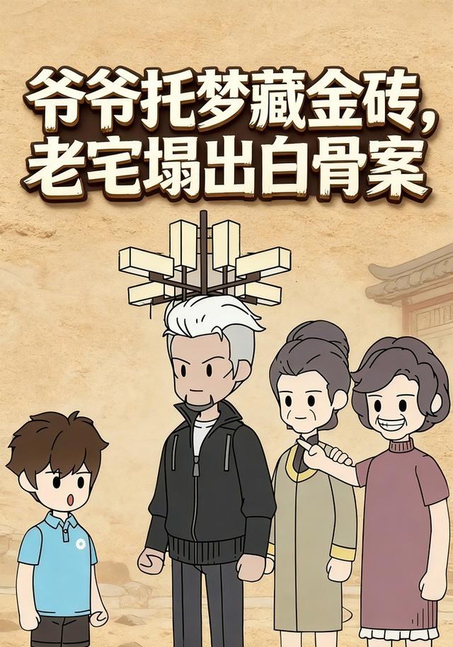 爷爷托梦藏金砖，老宅塌出白骨案