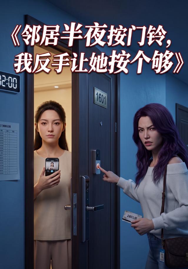邻居半夜按门铃，我反手让她按个够 cover