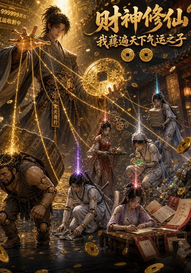 财神修仙：我薅遍天下气运之子 cover