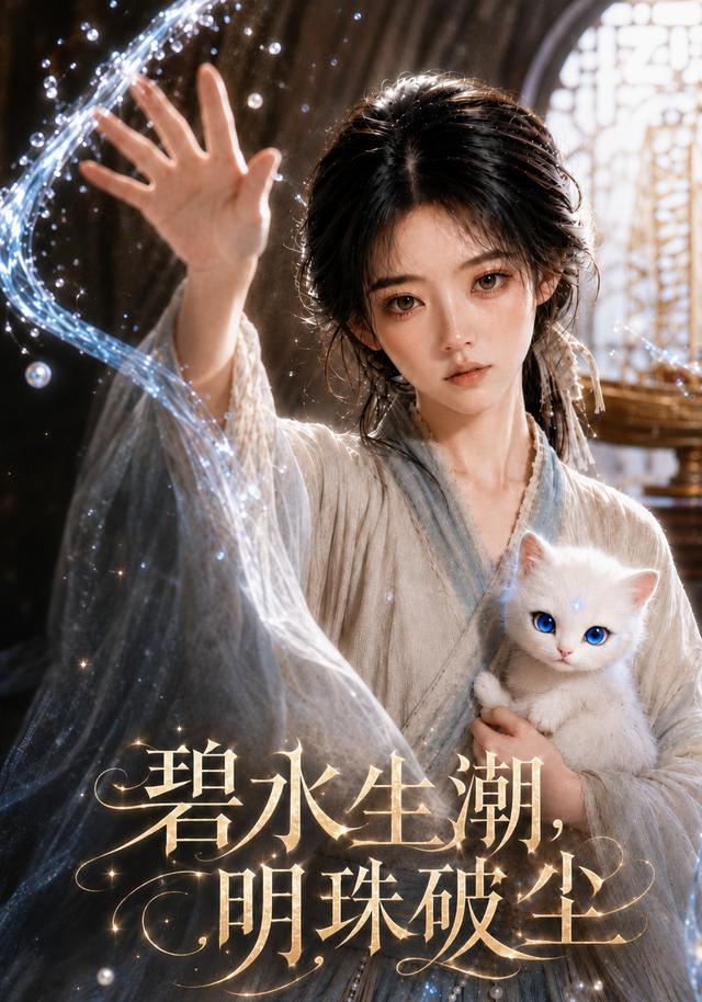 碧水生潮，明珠破尘