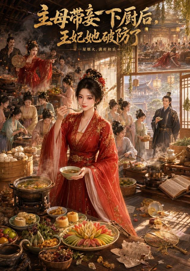 主母带妾下厨后王妃她破防了 cover
