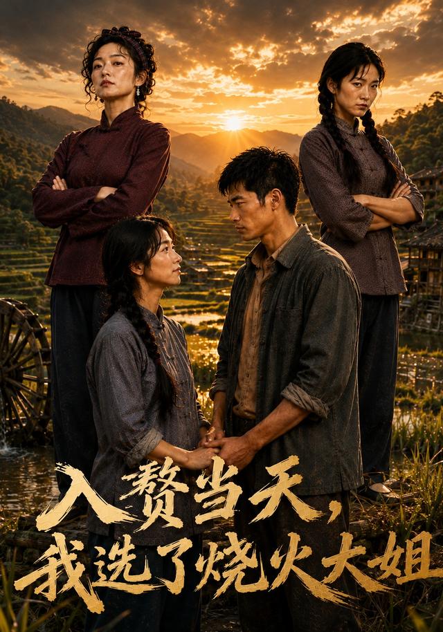 入赘当天，我选了烧火大姐