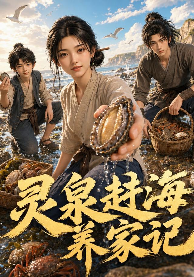灵泉赶海养家记