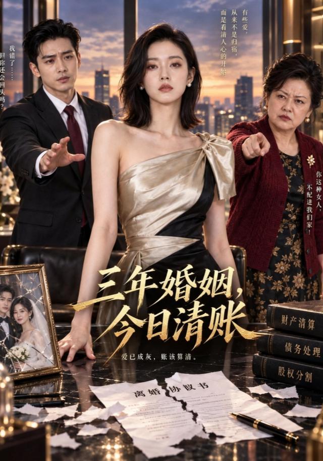 三年婚姻，今日清账 cover