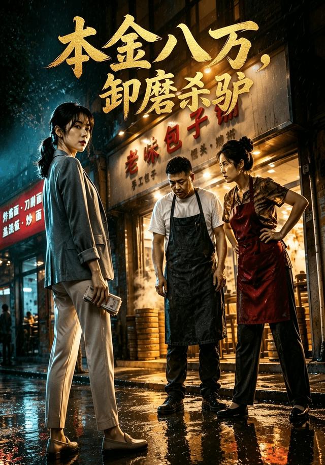 本金八万，卸磨杀驴封面