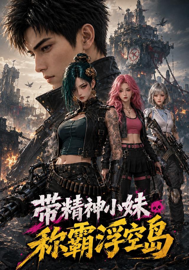 带精神小妹称霸浮空岛 cover