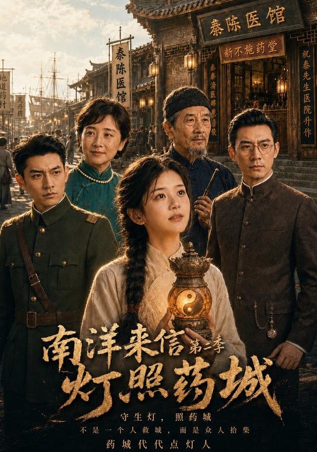 南洋来信第二季：灯照药城 cover