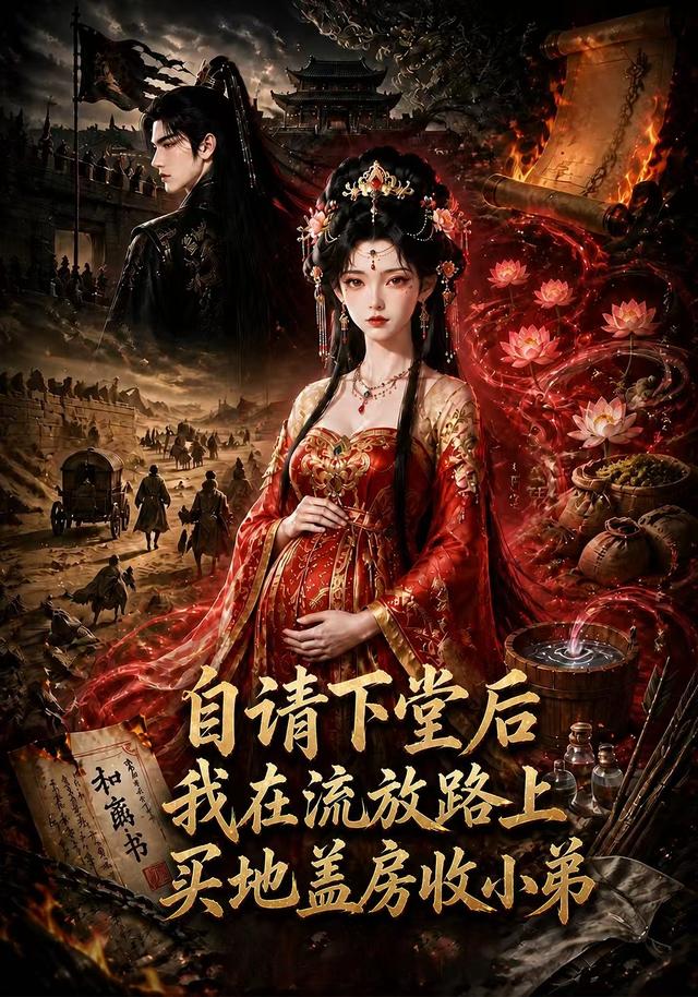 自请下堂后我在流放路上买地盖房收小弟 cover