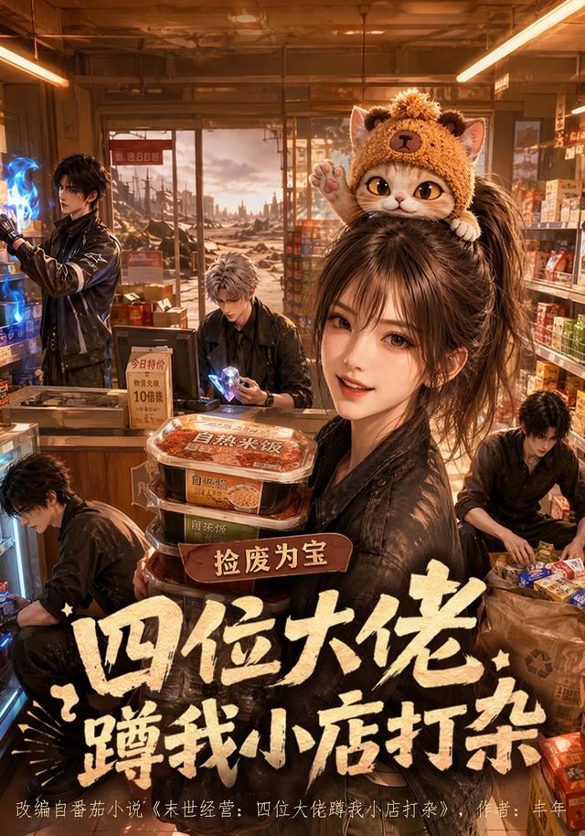 捡废为宝：四位大佬蹲我小店打杂