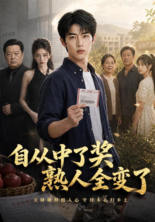 自从中了奖，熟人全变了 cover