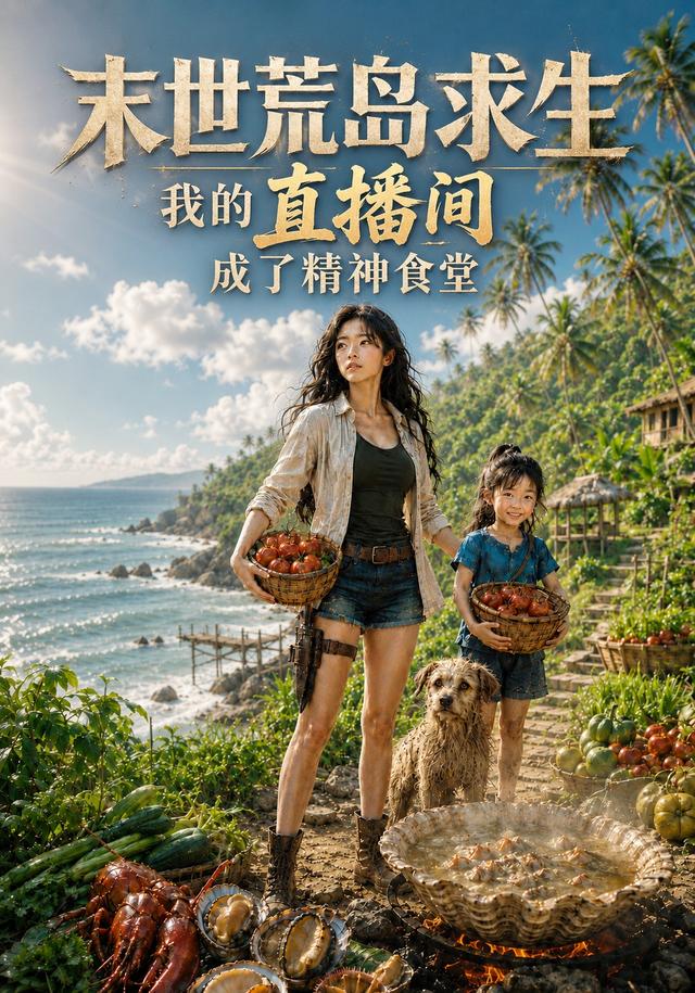 末世荒岛求生:我的直播间成了精神食堂 cover