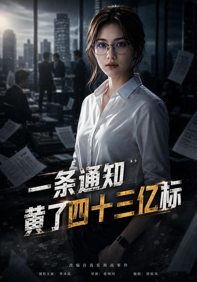 一条通知黄了四十三亿标 cover