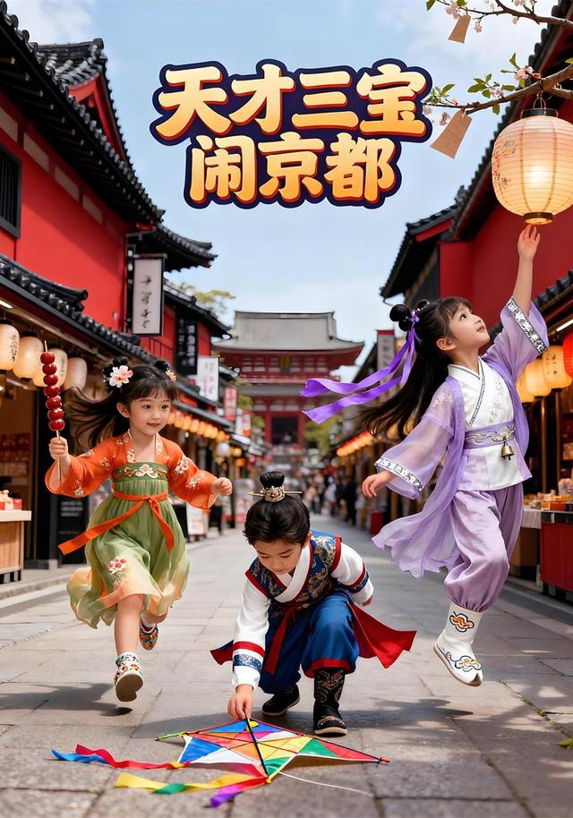 天才三宝闹京都封面图